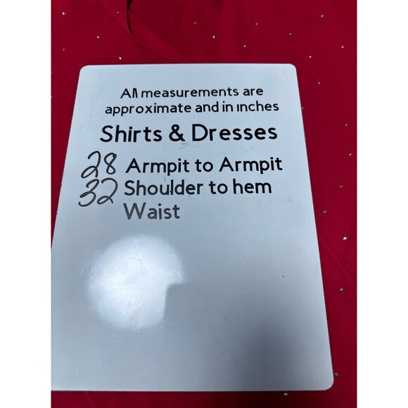 Catherines Split Long Sleeve Embellished Faux Wrap Blouse Size 3X - Picture 9 of 9